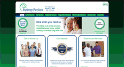 Desktop Screenshot of parkwaypavilion-health.com